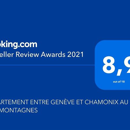 Appartement Entre Geneve Et Chamonix Au Pied Des Montagnes Cluses Eksteriør bilde