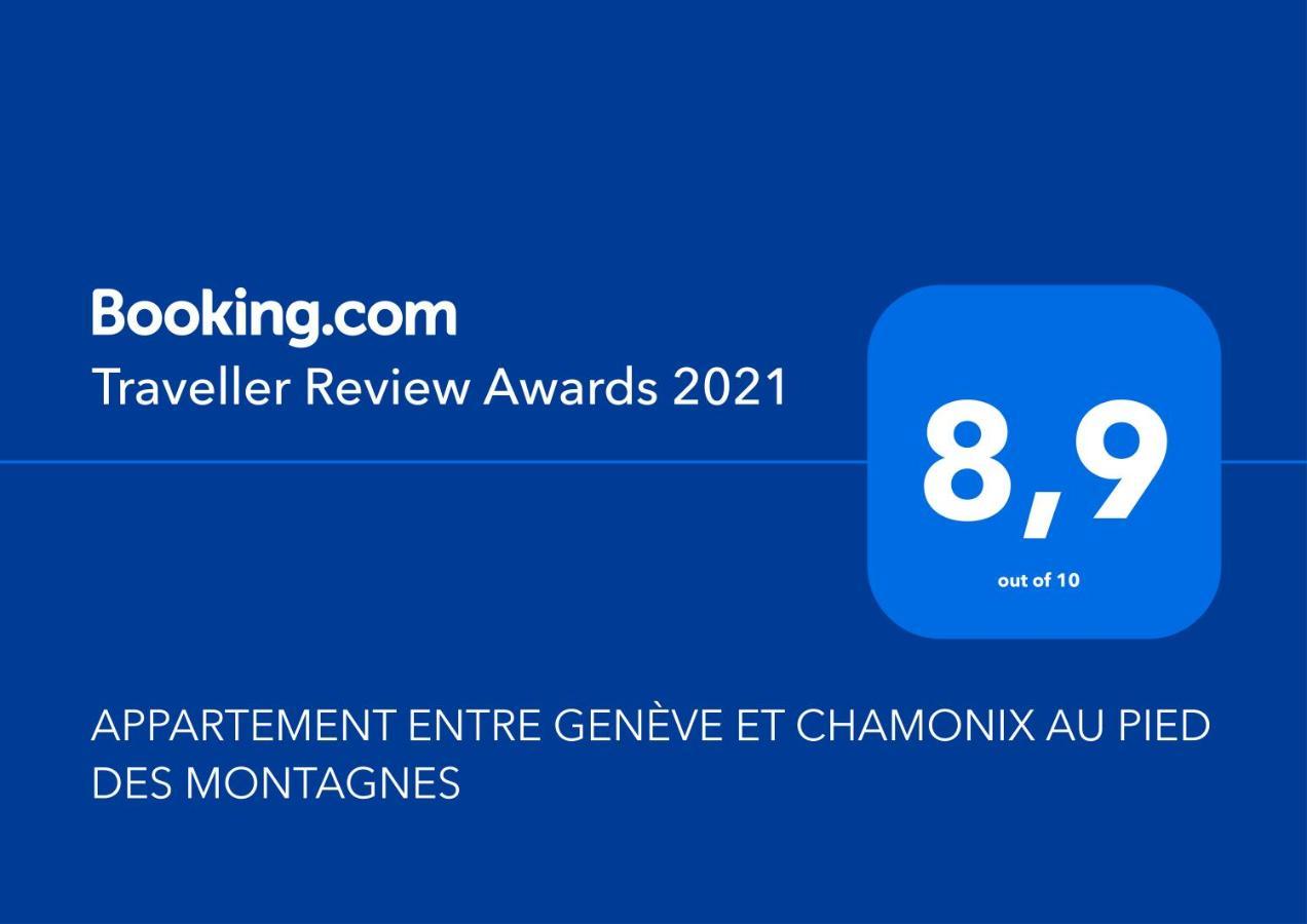 Appartement Entre Geneve Et Chamonix Au Pied Des Montagnes Cluses Eksteriør bilde